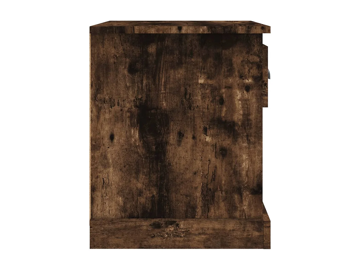 Nachttische 2 Stk. Räuchereiche 39x39x47,5 cm Holzwerkstoff