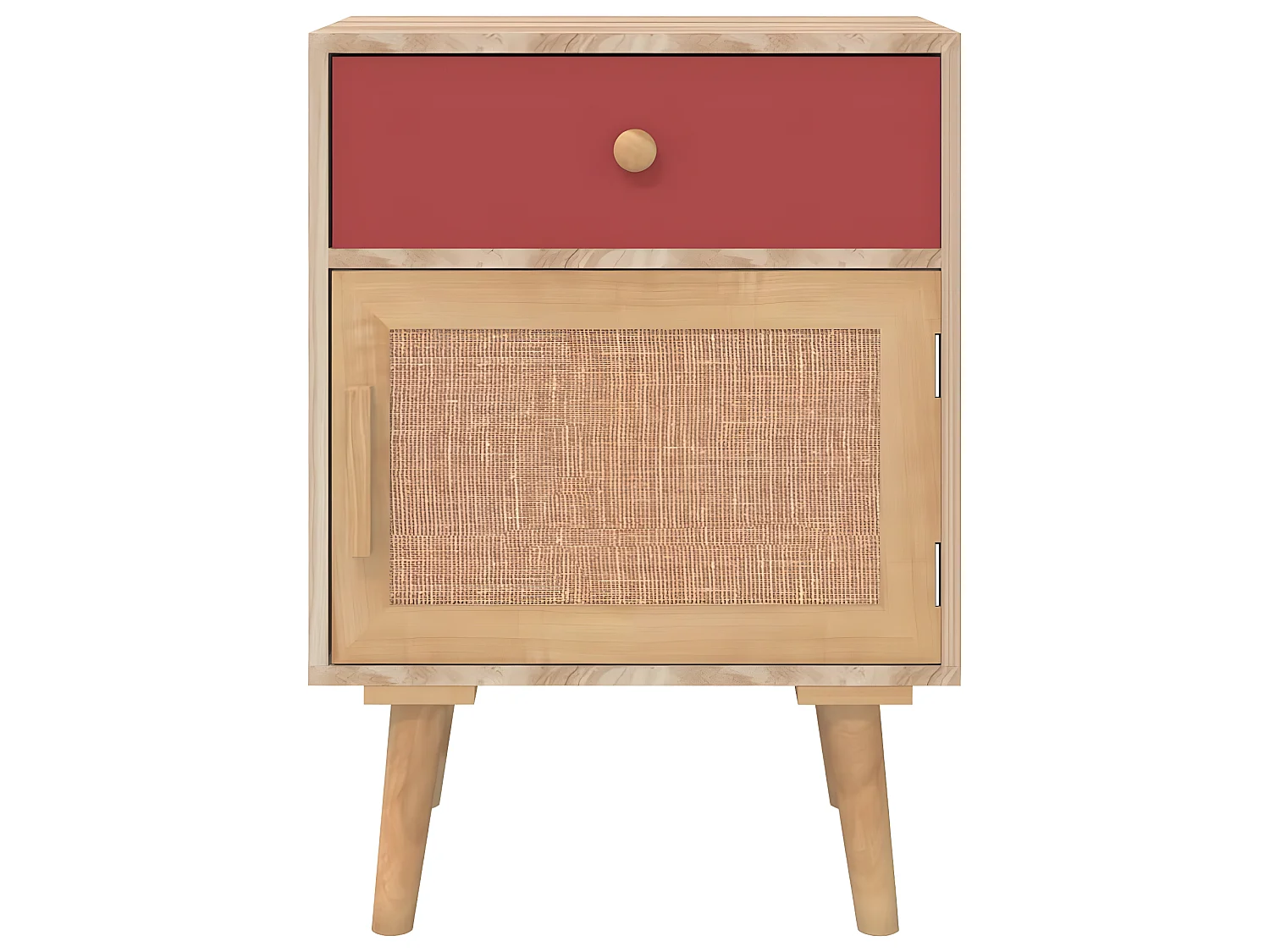 Table de chevet 40x30x55 cm bois d’ingénierie