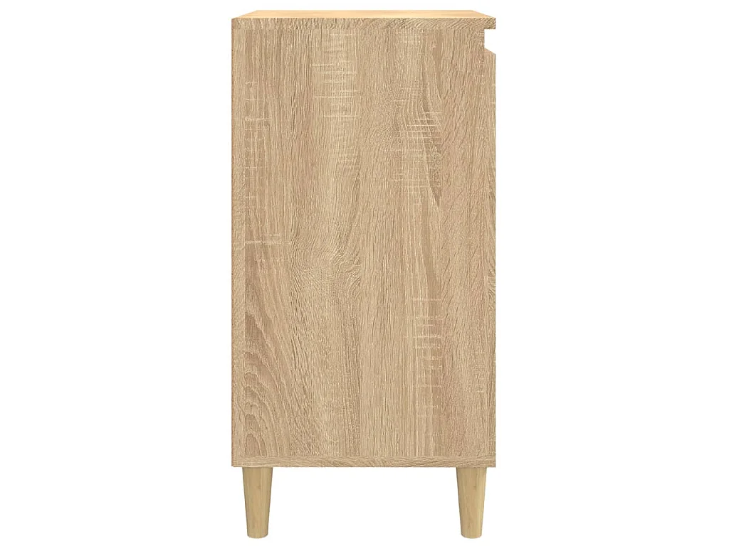 Tables de chevet 2pcs chêne sonoma 40x35x70cm bois d'ingénierie