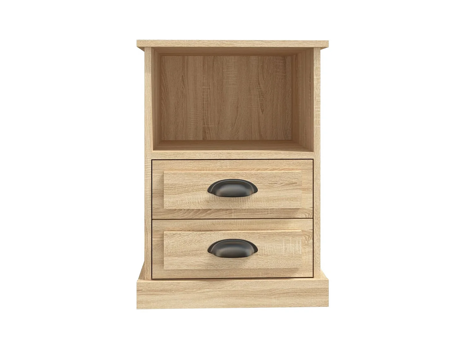 Nachtkastje 43x36x60 cm sonoma eikenkleurig