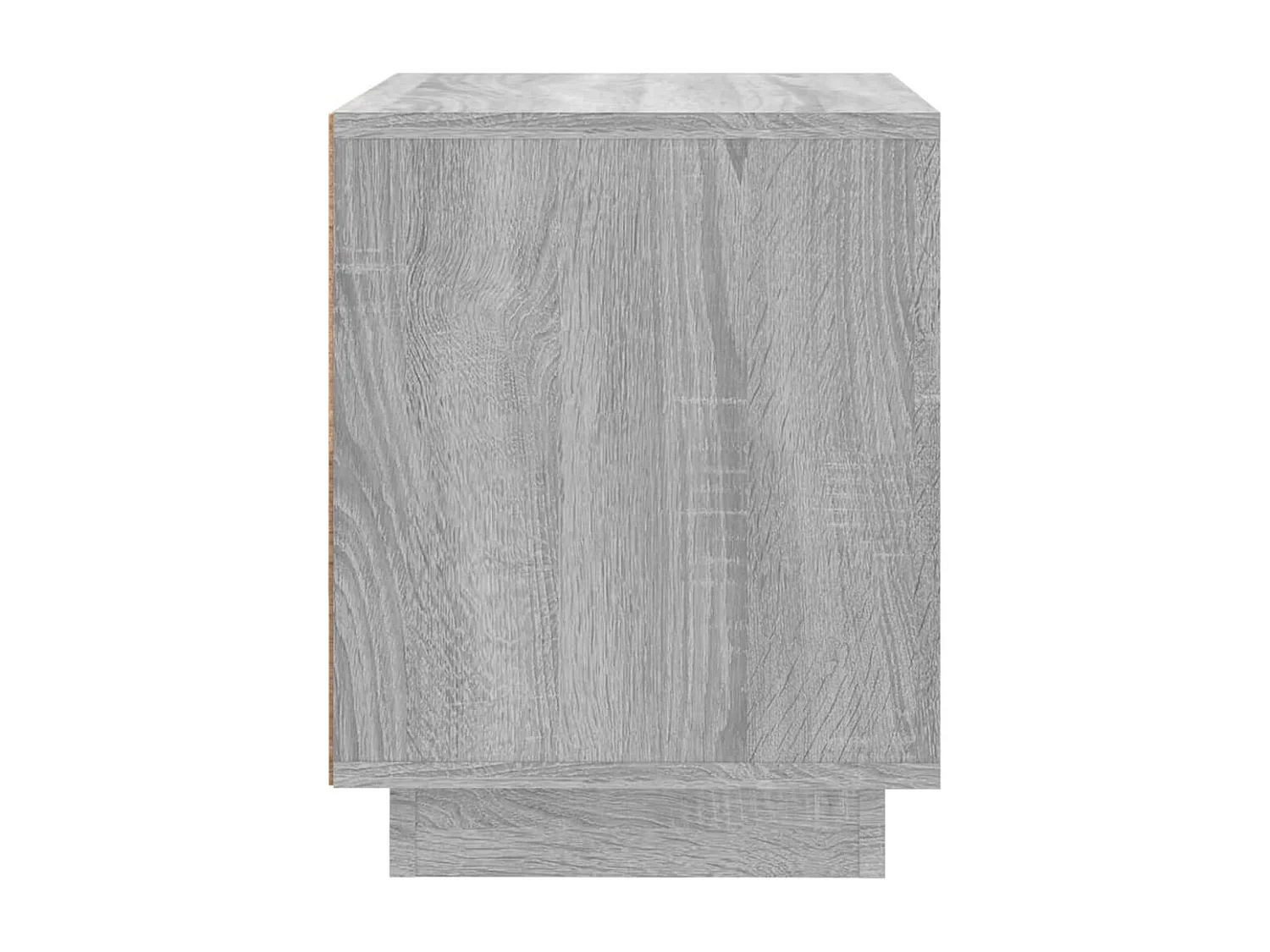 Nachttisch Grau Sonoma 44x35x45 cm Holzwerkstoff