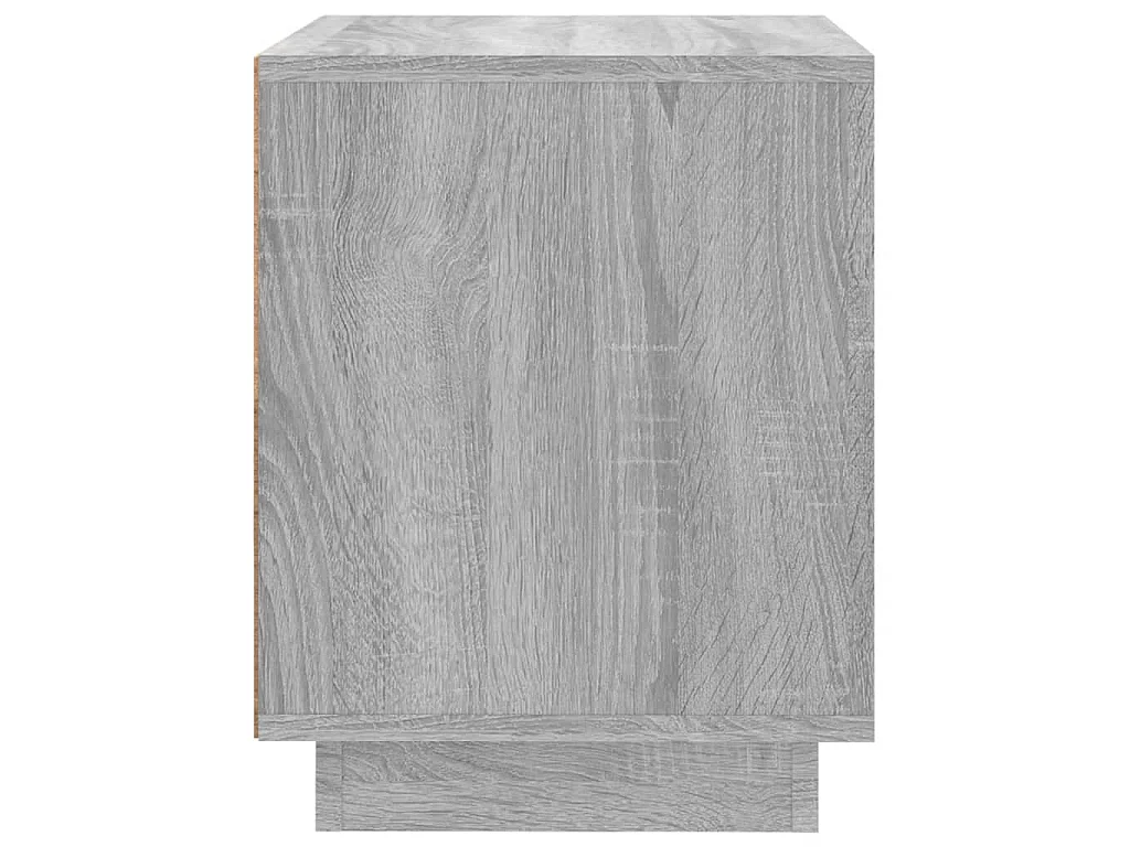 Nachttisch Grau Sonoma 44x35x45 cm Holzwerkstoff