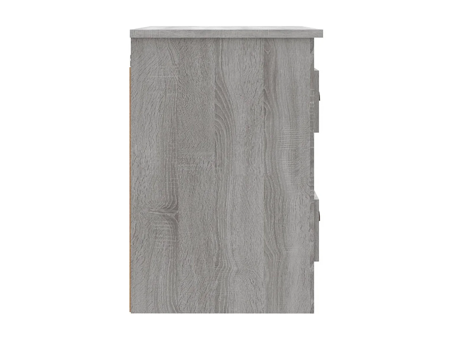 Comodini a Parete 2 pz Grigio Sonoma 41,5x36x53 cm