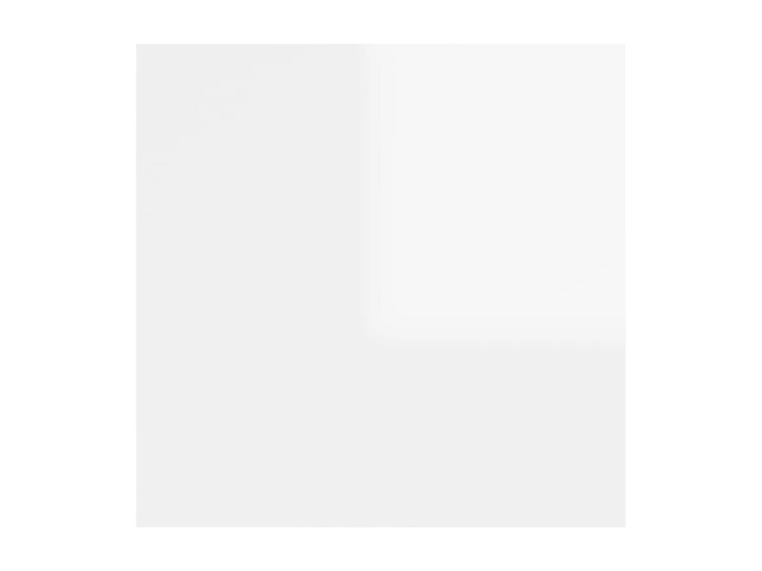 Tables de chevet 2 pcs Blanc brillant 30,5x30x30 cm