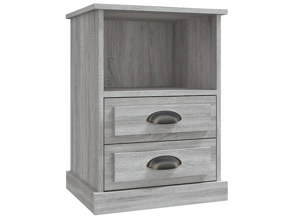 Nachttisch Grau Sonoma 43x36x60 cm