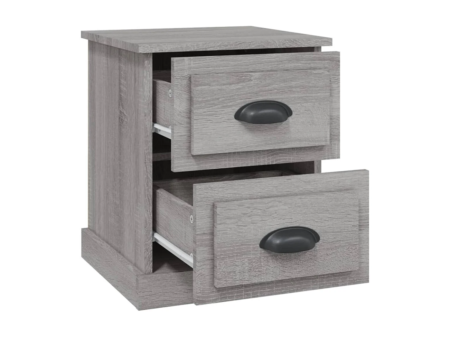 Nachttisch Grau Sonoma 39x39x47,5 cm Holzwerkstoff