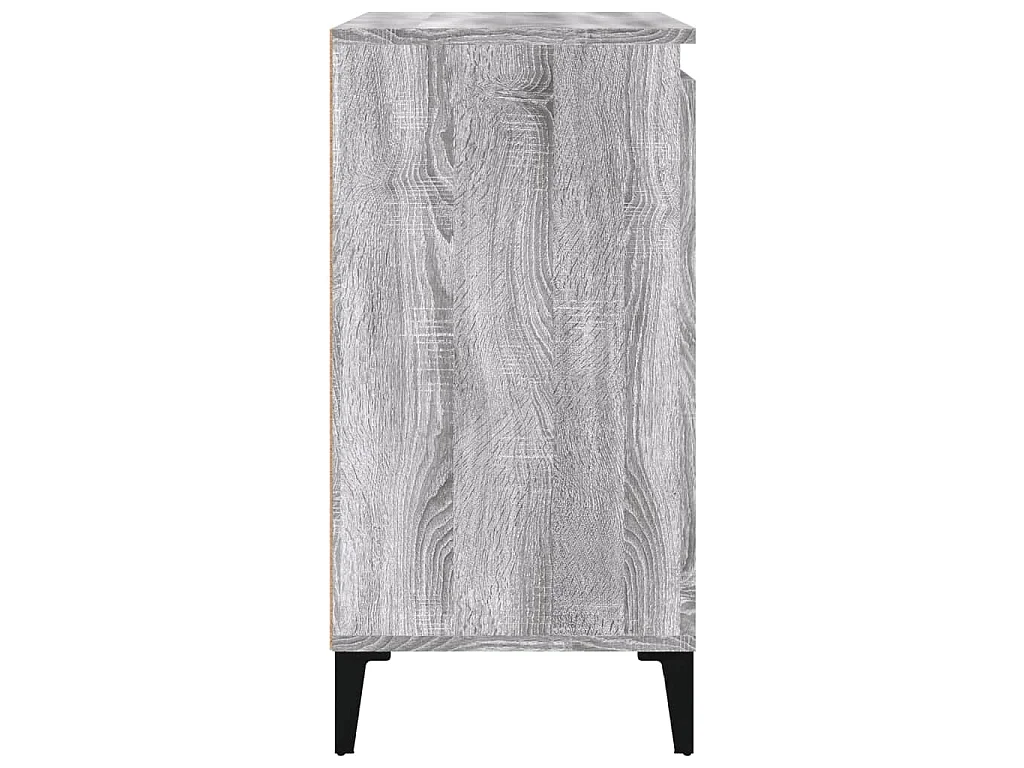 Nachttisch Grau Sonoma 40x35x70 cm Holzwerkstoff