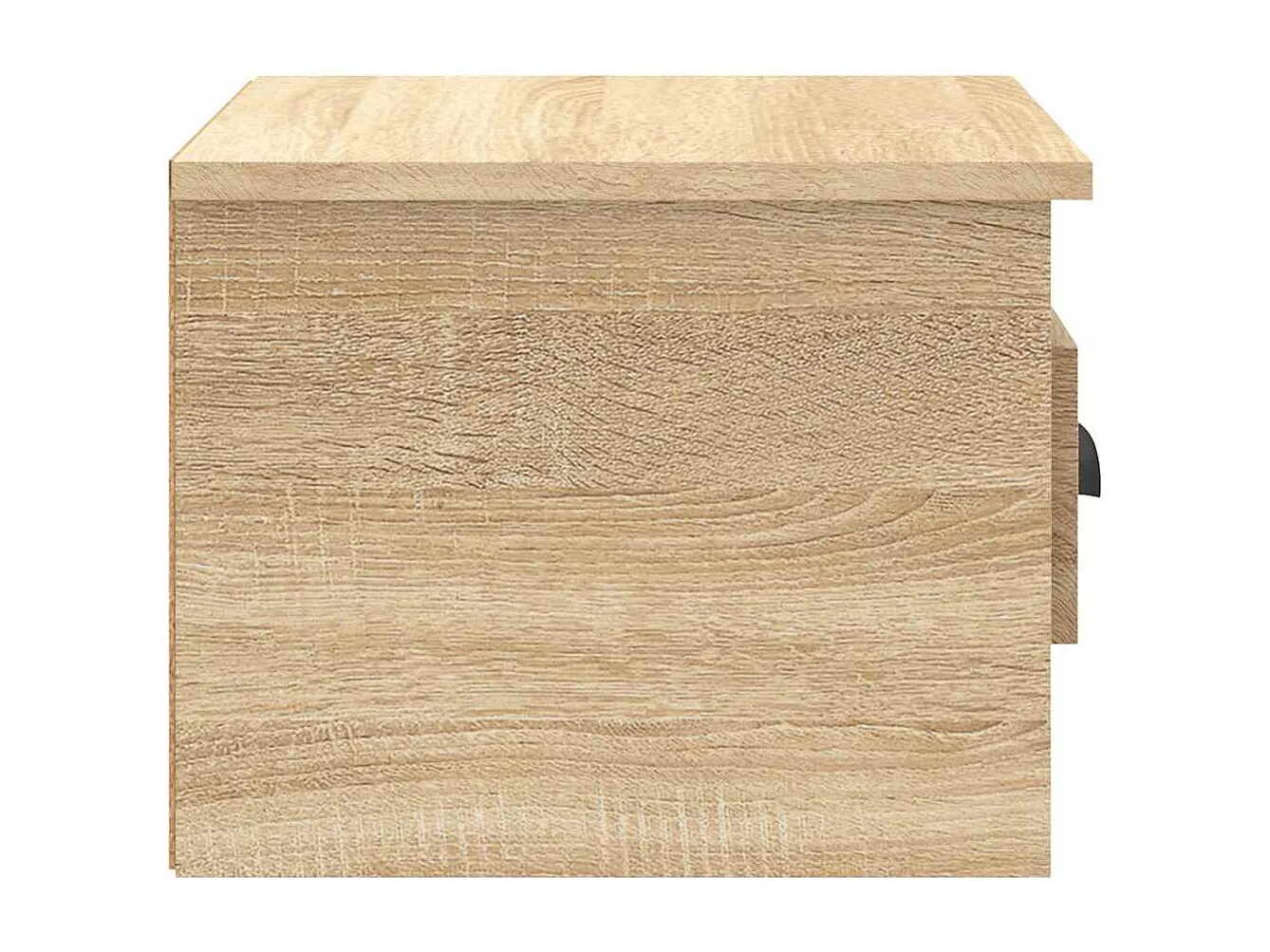 Tables de chevet murales 2 pcs chêne sonoma 41,5x36x28 cm
