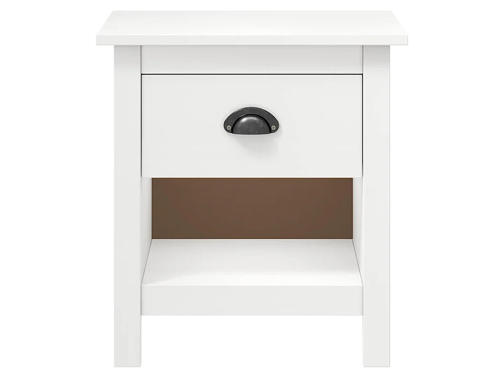 Tables de chevet 2 pcs Hill 46x35x49,5 cm Bois de pin solide