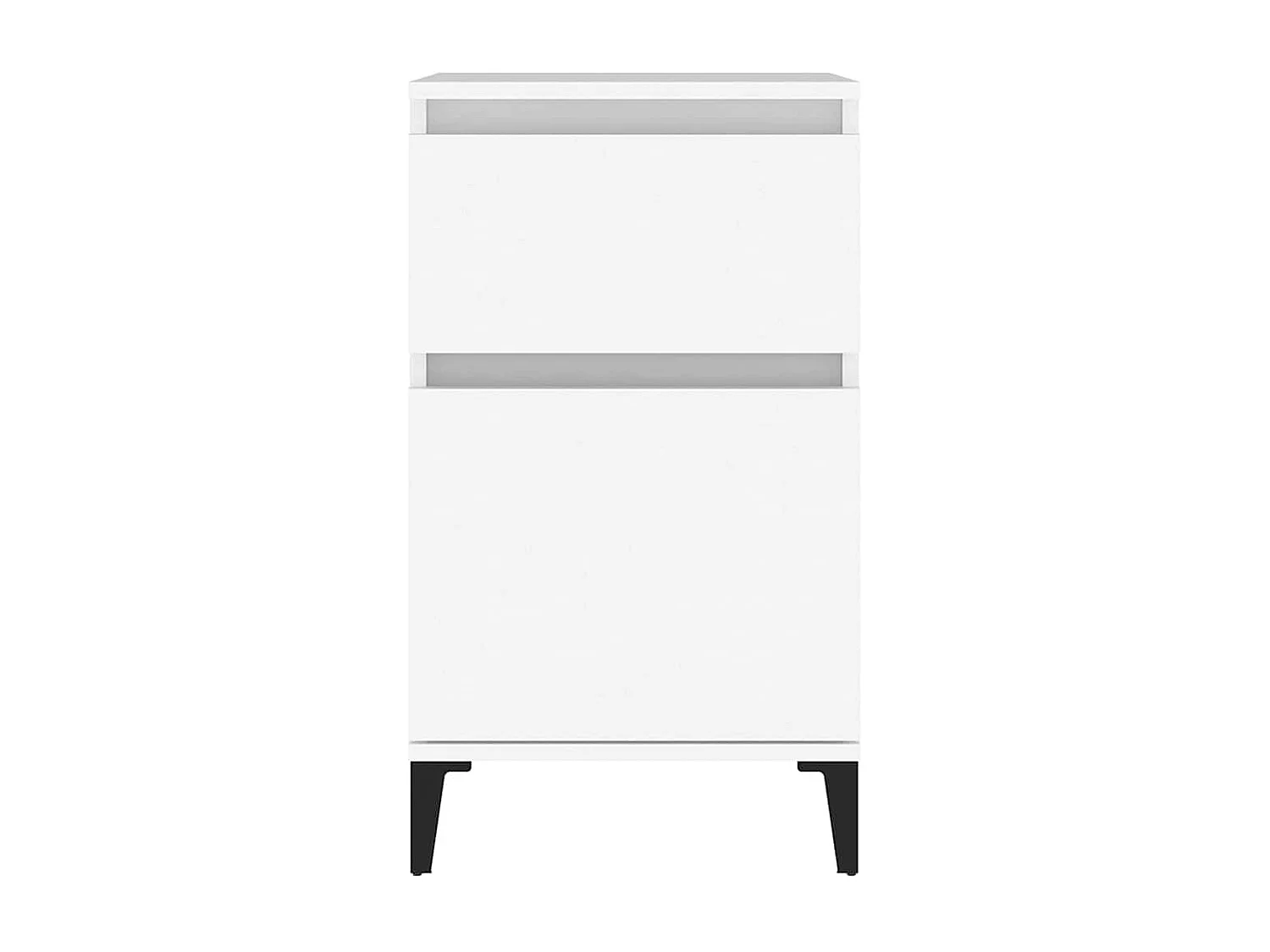 Comodino Bianco 40x35x70 cm