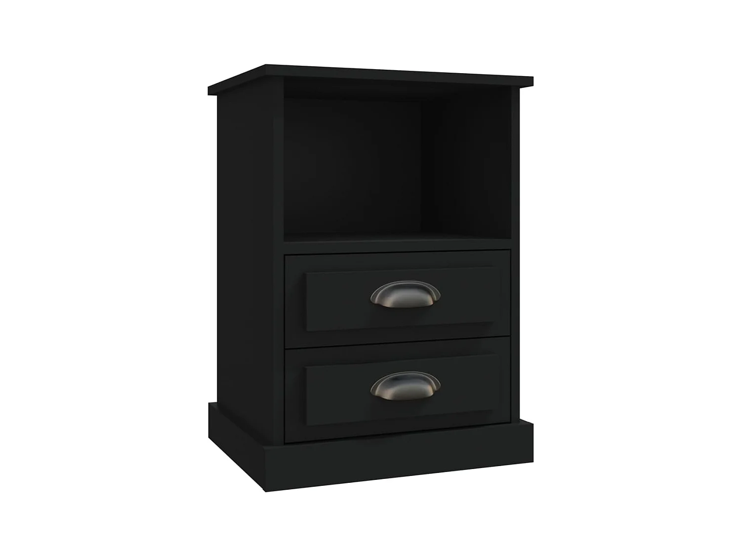 Comodini 2 pz Neri 43x36x60 cm