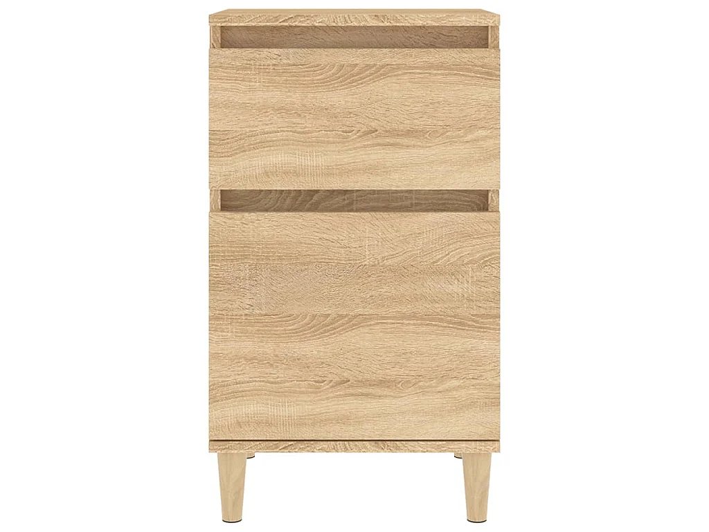 Comodini 2pz Rovere Sonoma 40x35x70 cm