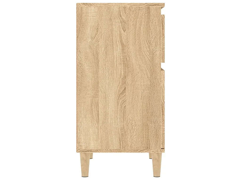 Comodini 2pz Rovere Sonoma 40x35x70 cm