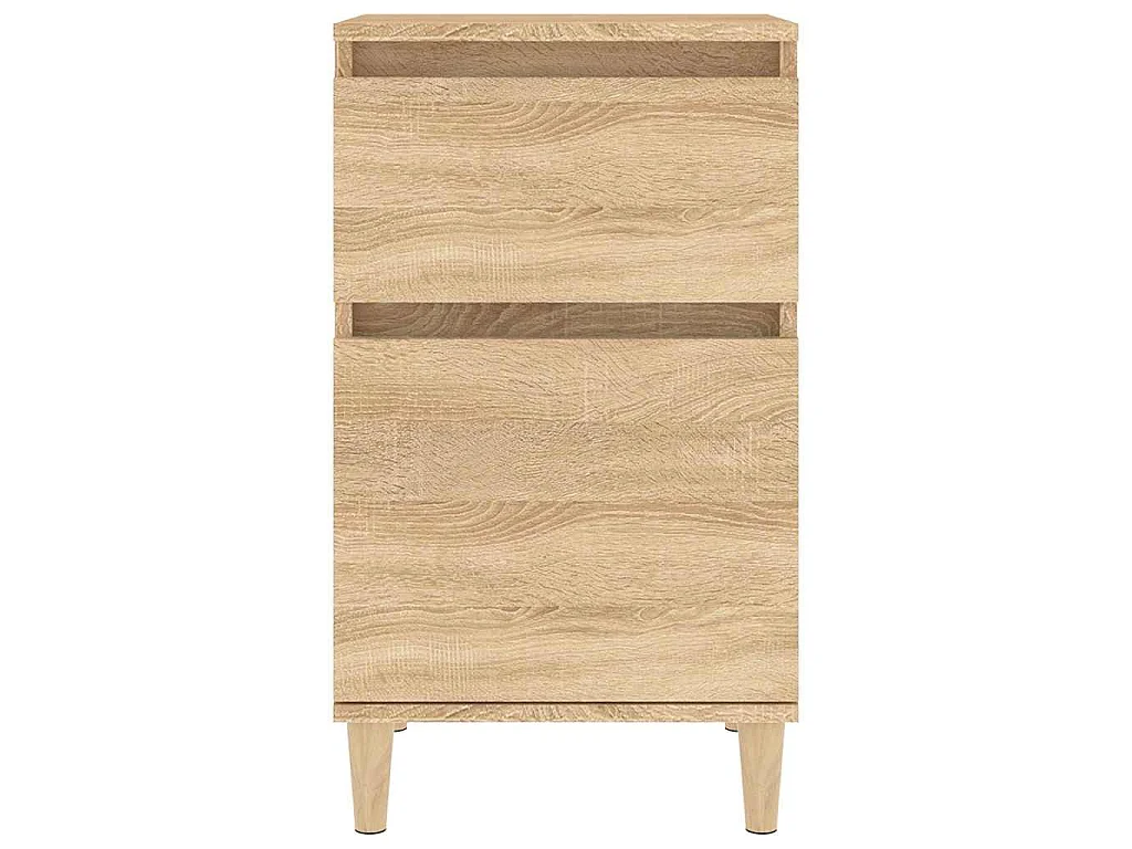 Comodini 2pz Rovere Sonoma 40x35x70 cm