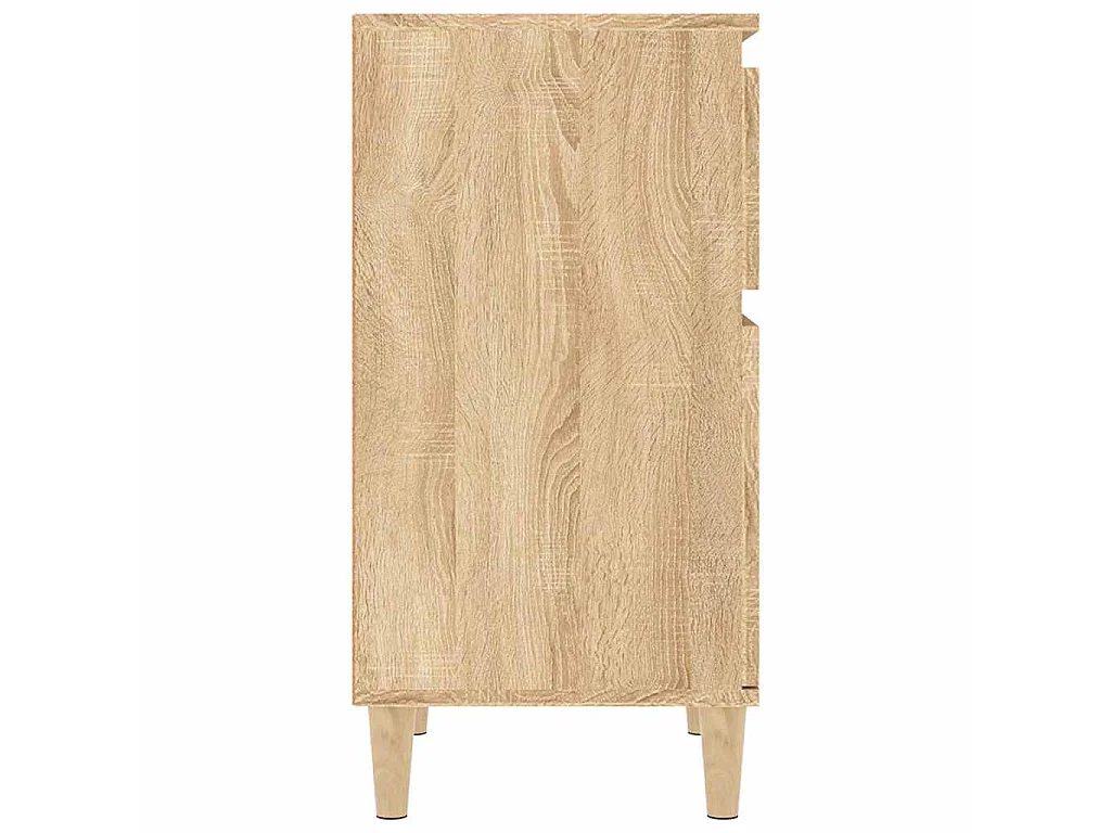 Comodini 2pz Rovere Sonoma 40x35x70 cm