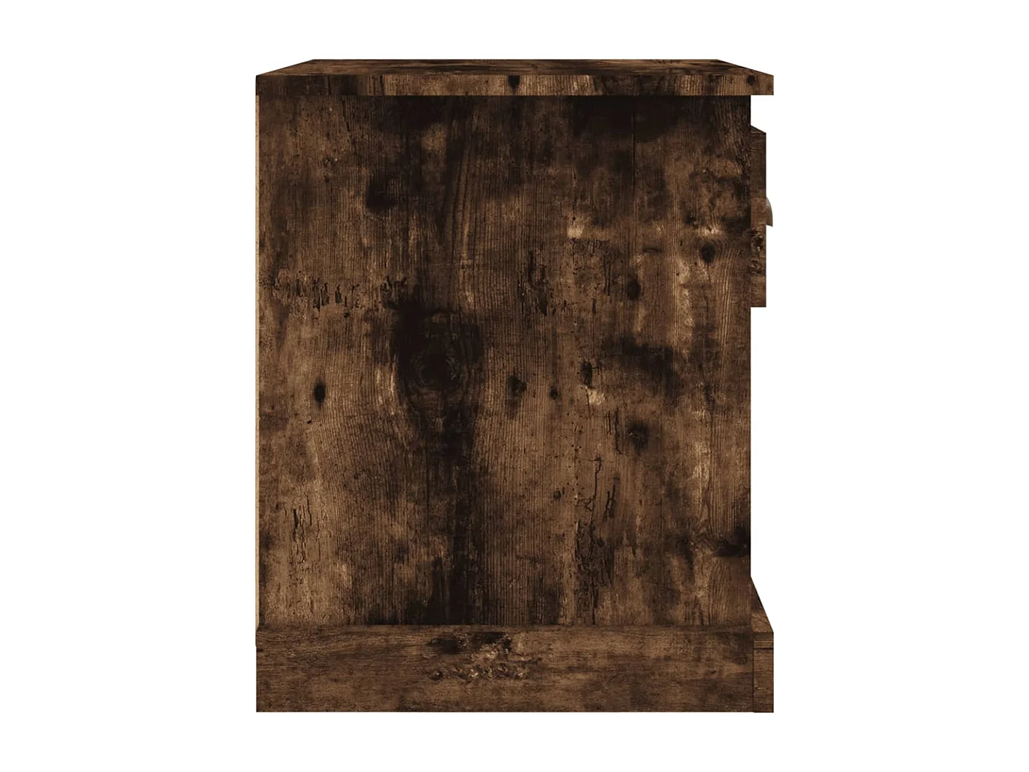 Mesa cabeceira 39x39x47,5 cm derivados madeira carvalho fumado