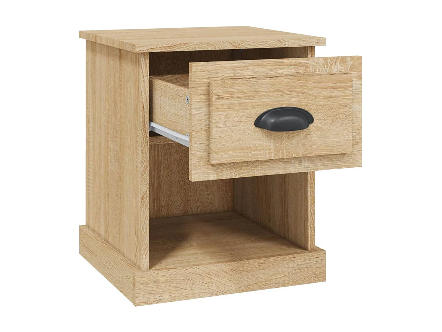 Mesa cabeceira 39x39x47,5 cm derivados madeira carvalho sonoma