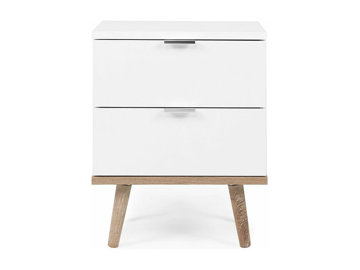 Chevet 2 Tiroirs L40 cm - COPENHAGUE