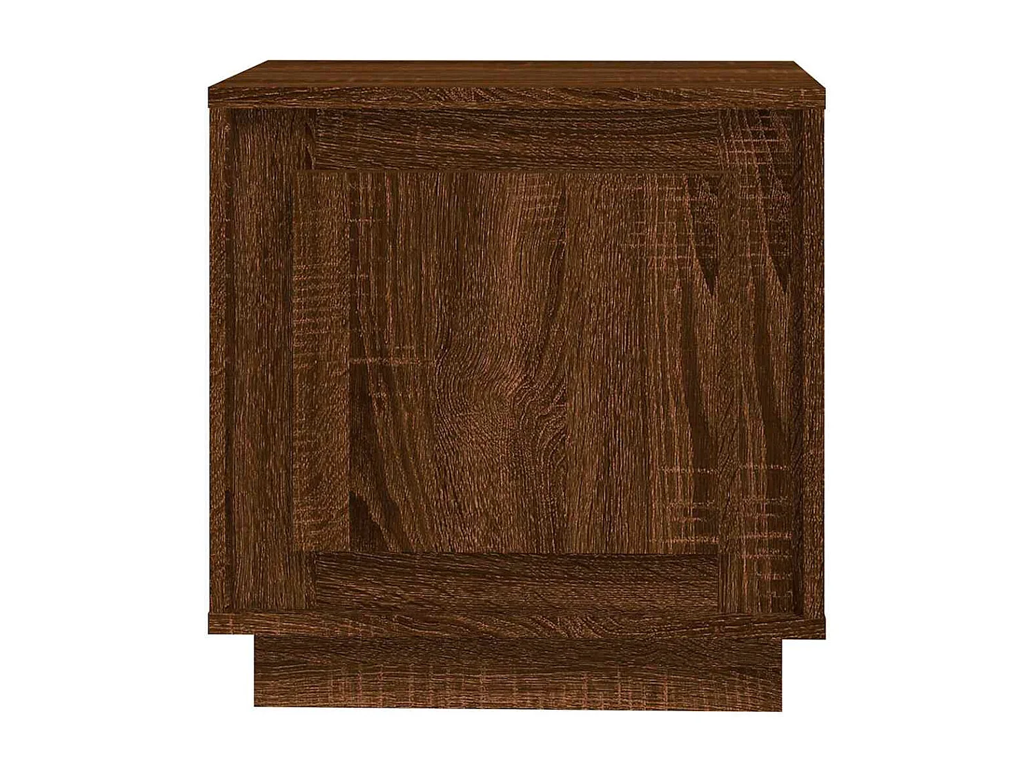 Nachttische 2 Stk. Braun Eichen-Optik 44x35x45 cm Holzwerkstoff