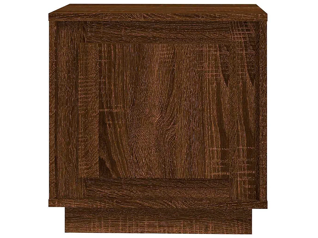 Tables de chevet 2pcs chêne marron 44x35x45cm bois d'ingénierie