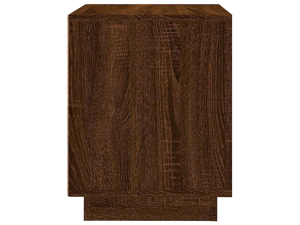 Tables de chevet 2pcs chêne marron 44x35x45cm bois d'ingénierie