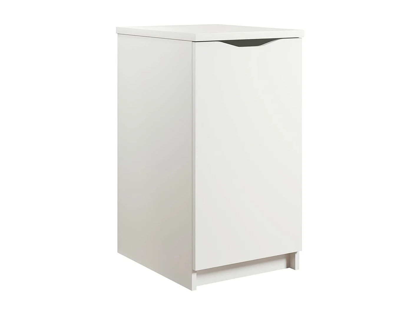 Badi wit gelakt 1-deurs kantoorunit