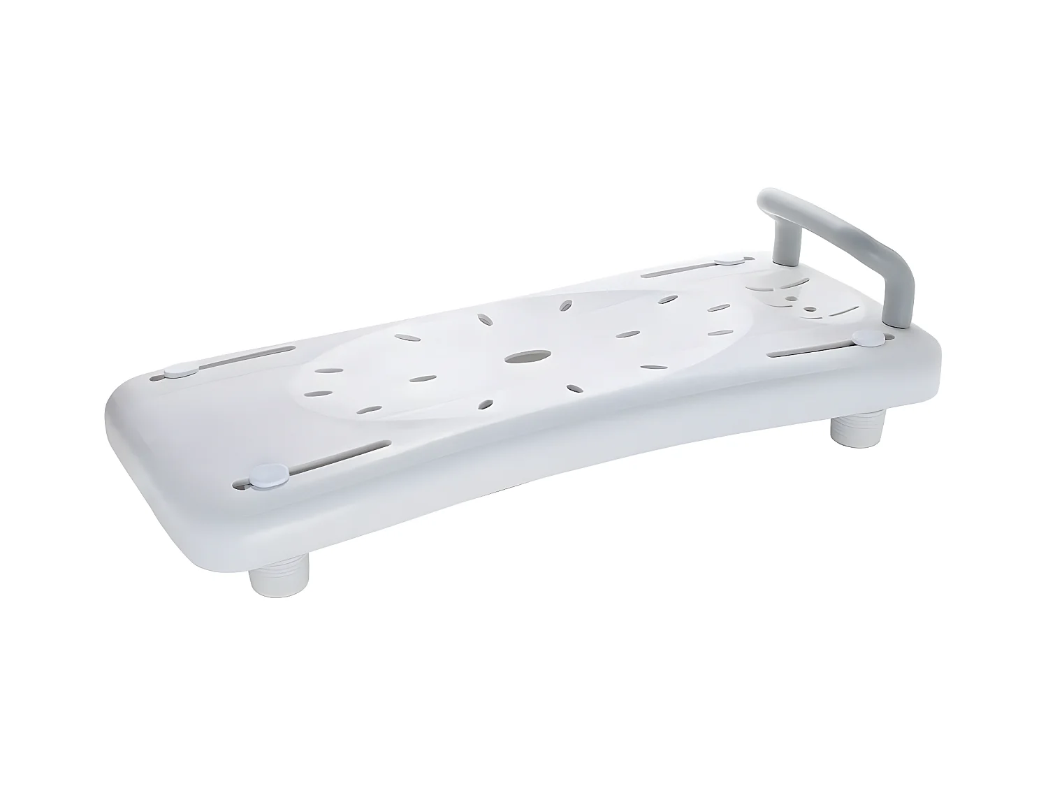 Ripiano Sedile per Vasca da Bagno con Maniglia Bianco A00400101
