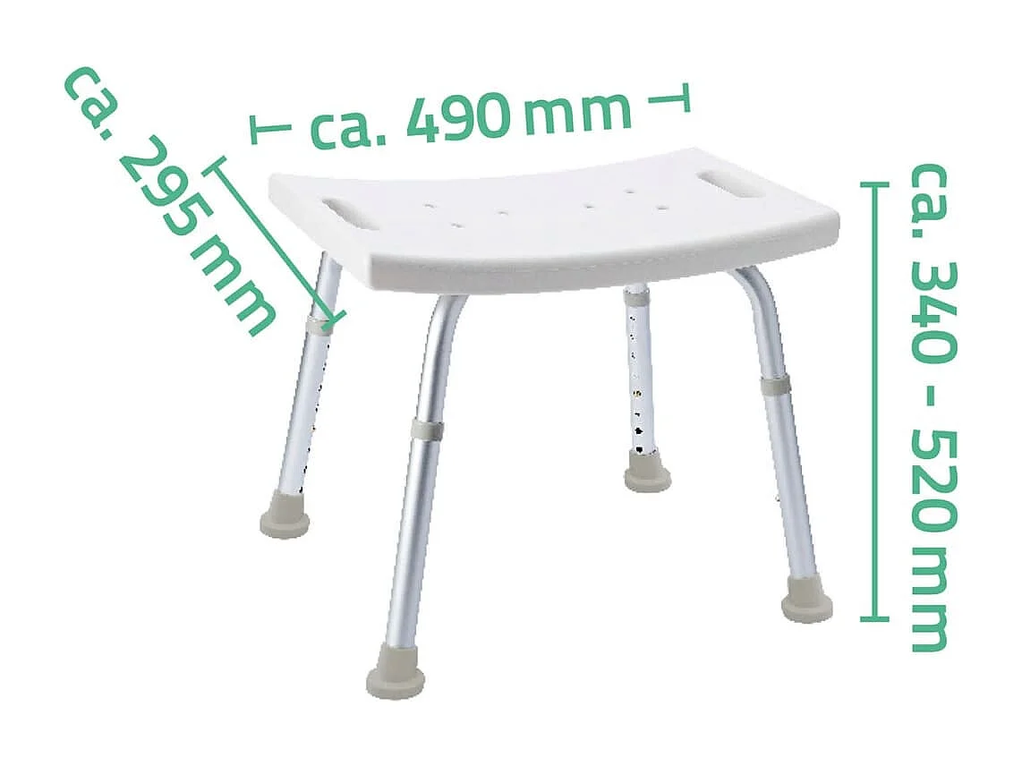 Badkamerkruk 150 kg wit A00601101