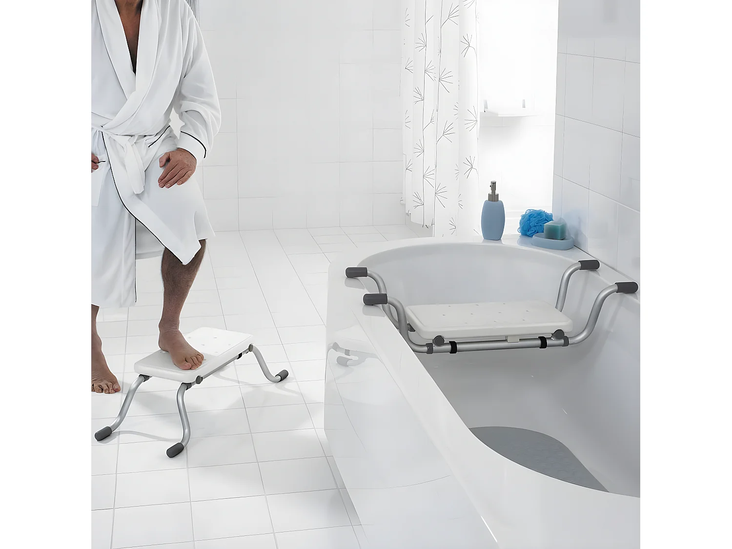 RIDDER Wannensitz Schemel Eco Weiß A0042001