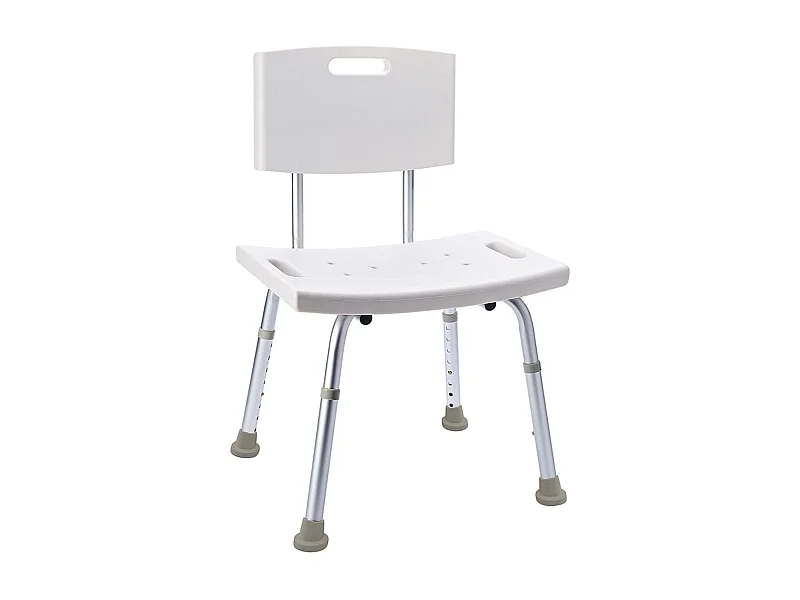 Cadeira de casa de banho 150 kg branco A00602101