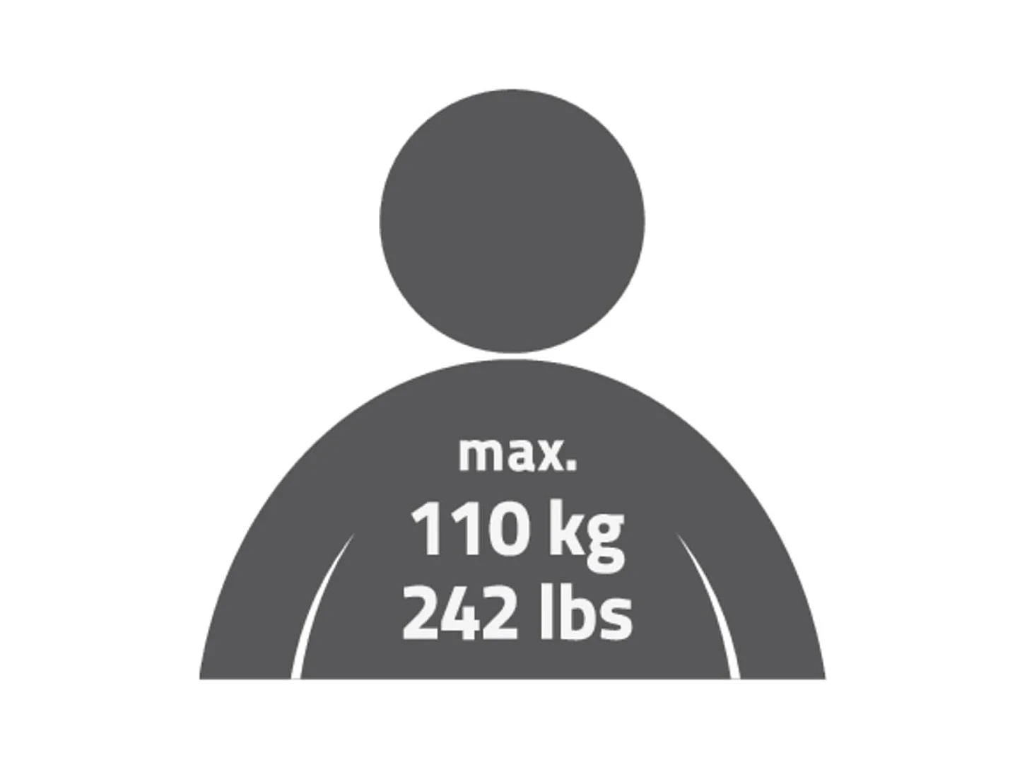 Banco de casa de banho dobrável 110 kg branco A0050301