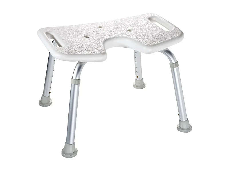 Taburete de baño blanco 150 kg A0050501