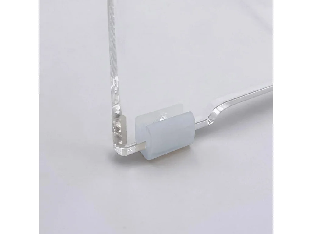 Tabouret de salle de bain Trendy transparent