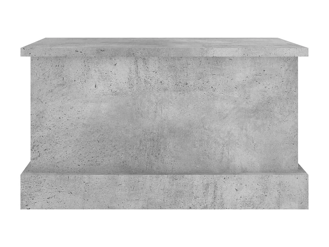 Contenitore Grigio Cemento 50x30x28 cm in Legno Multistrato