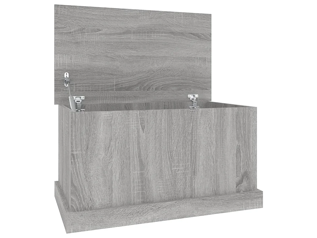 Boîte de rangement sonoma gris 70x40x38 cm bois d'ingénierie