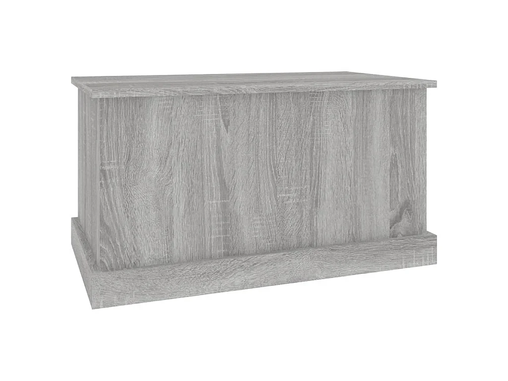Boîte de rangement sonoma gris 70x40x38 cm bois d'ingénierie
