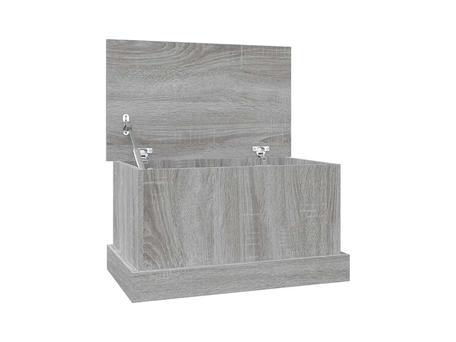 Boîte de rangement sonoma gris 50x30x28 cm bois d'ingénierie