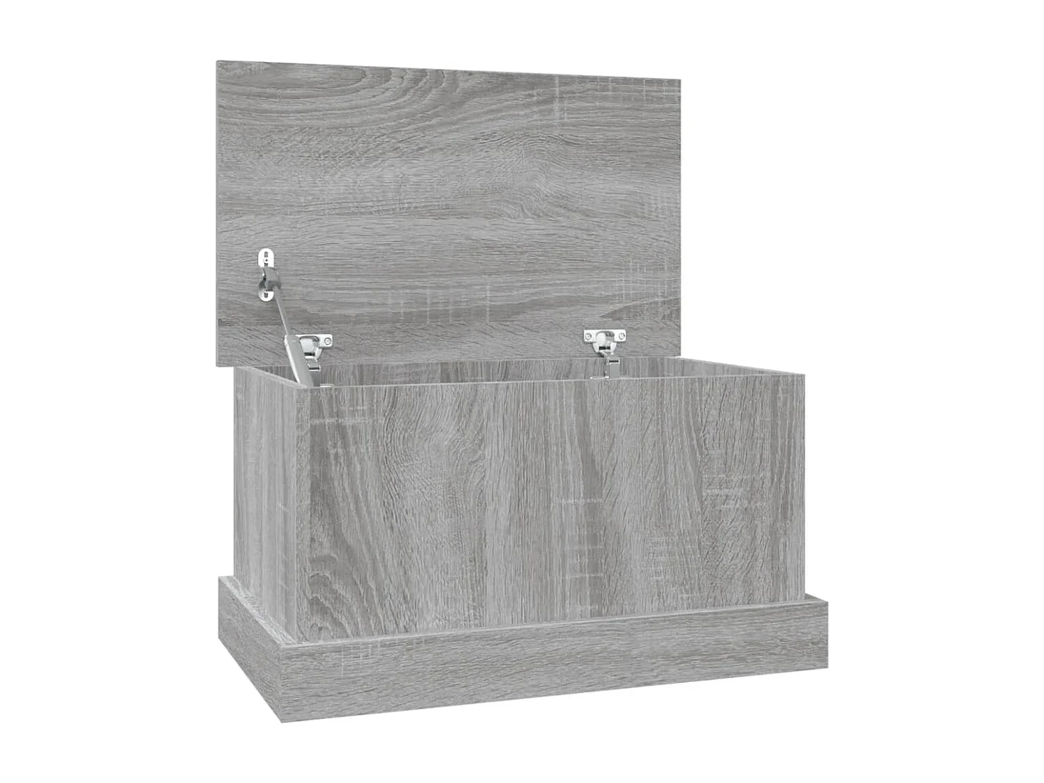 Boîte de rangement sonoma gris 50x30x28 cm bois d'ingénierie