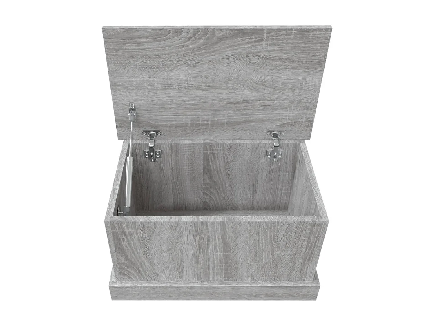 Boîte de rangement sonoma gris 50x30x28 cm bois d'ingénierie