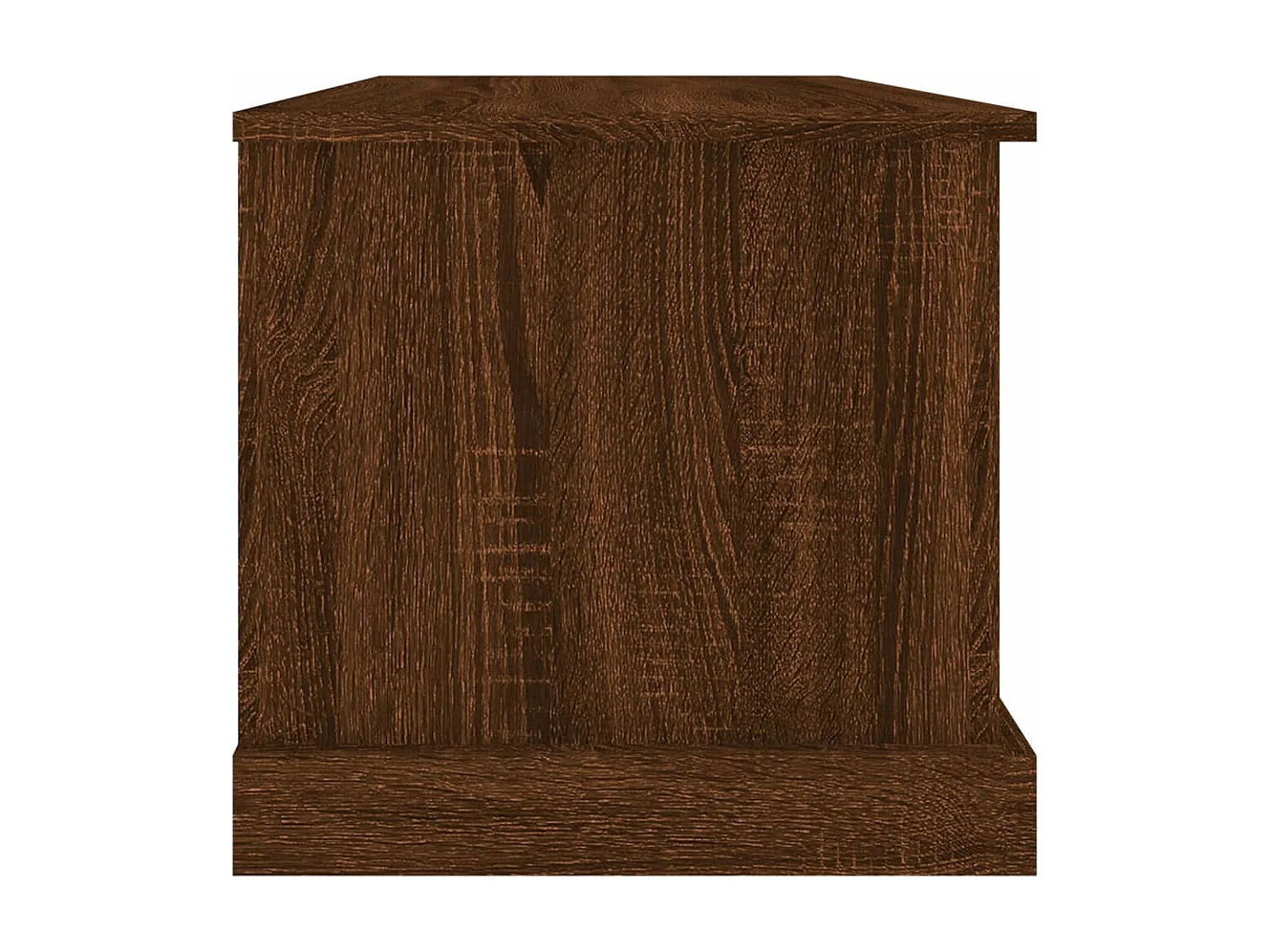 Boîte de rangement chêne marron 70x40x38 cm bois d'ingénierie