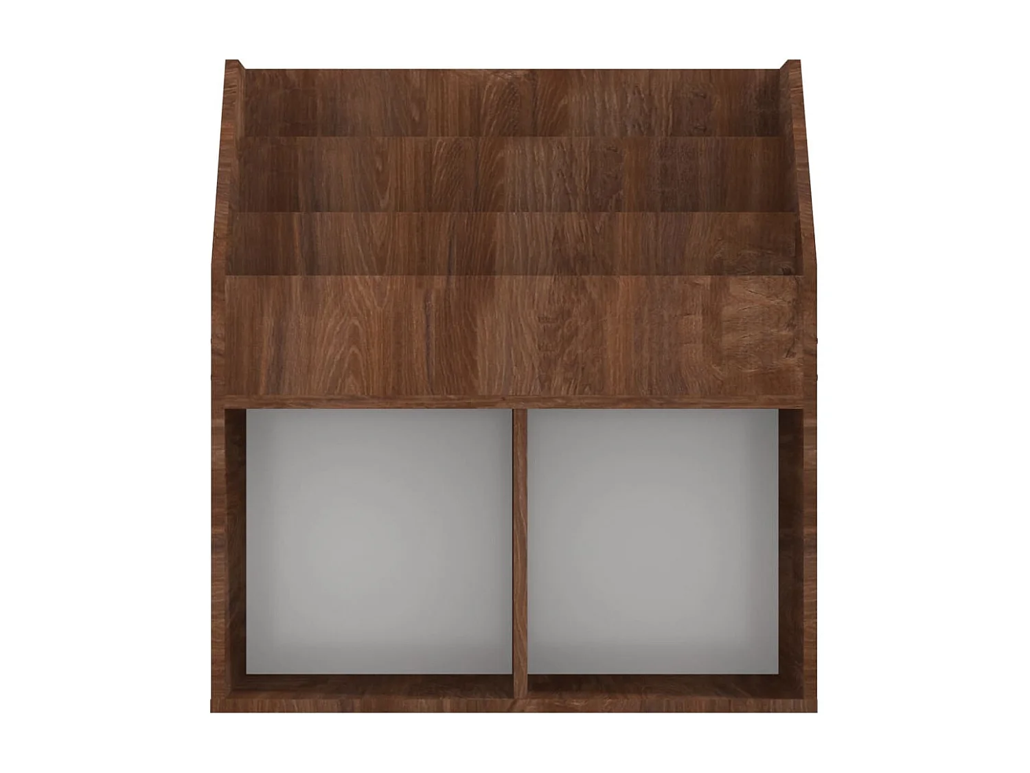 Porte-revue pour enfants Chêne marron 71x30x78,5 cm