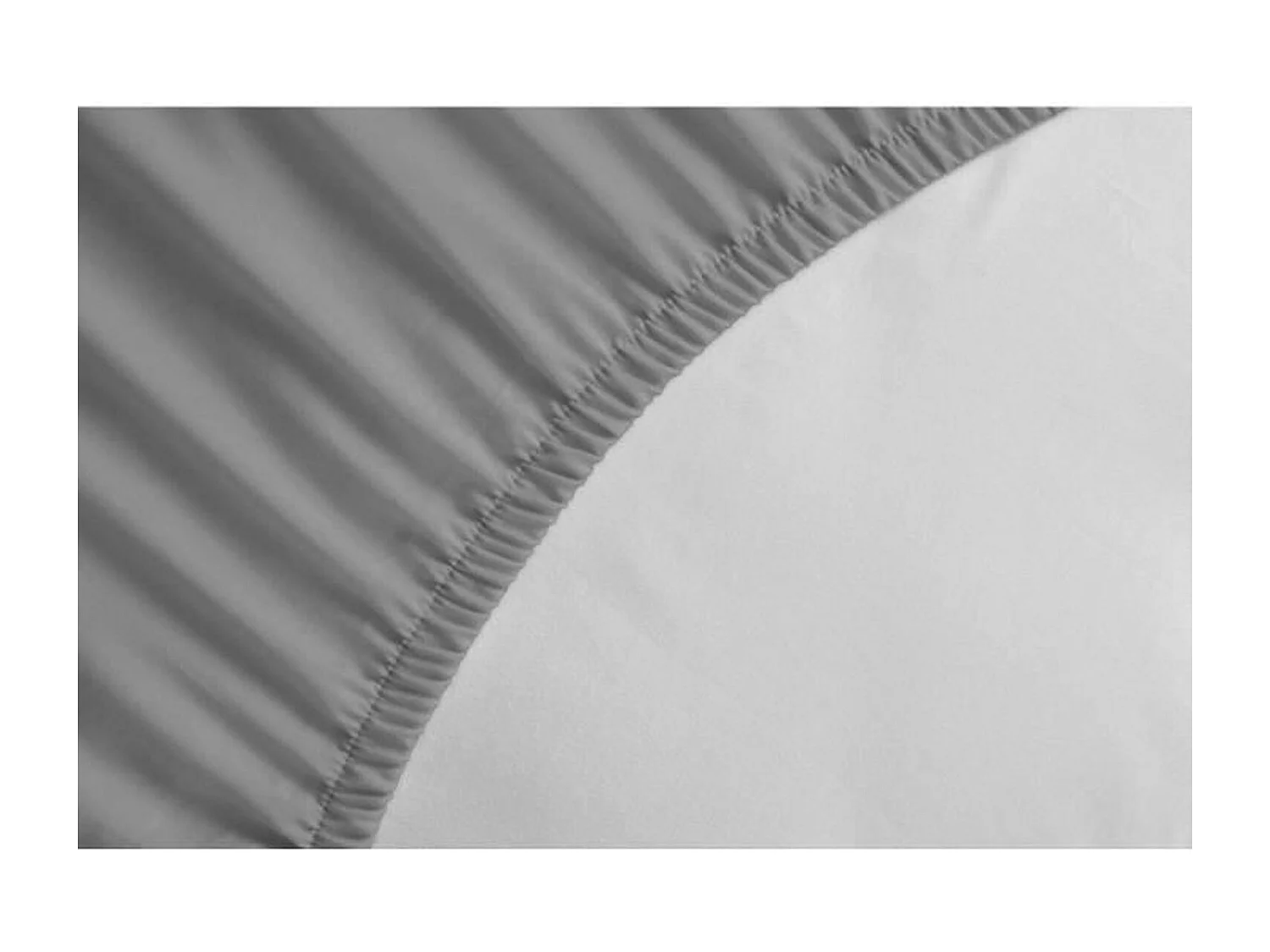 Hoeslaken 100% Katoen 140x190cm - Lichtgrijs