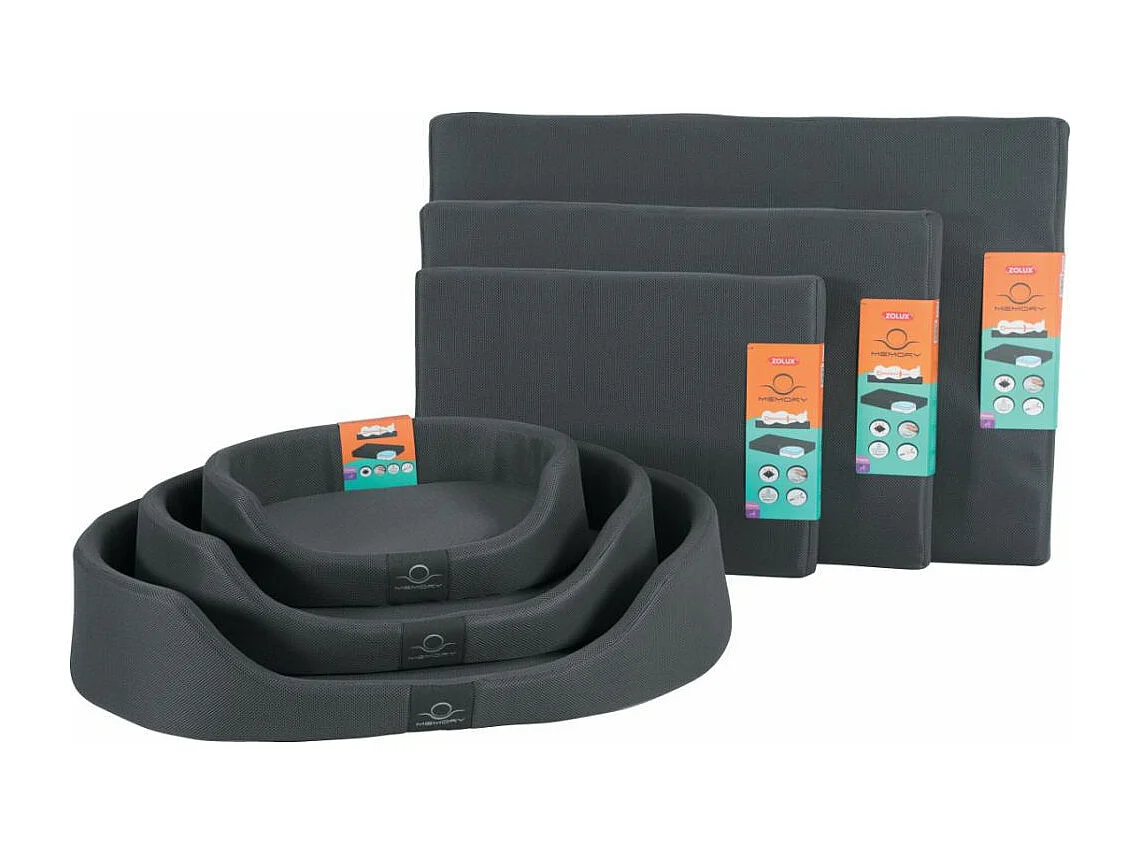 Matelas chien mémoire de forme déhoussable Memory 70 cm