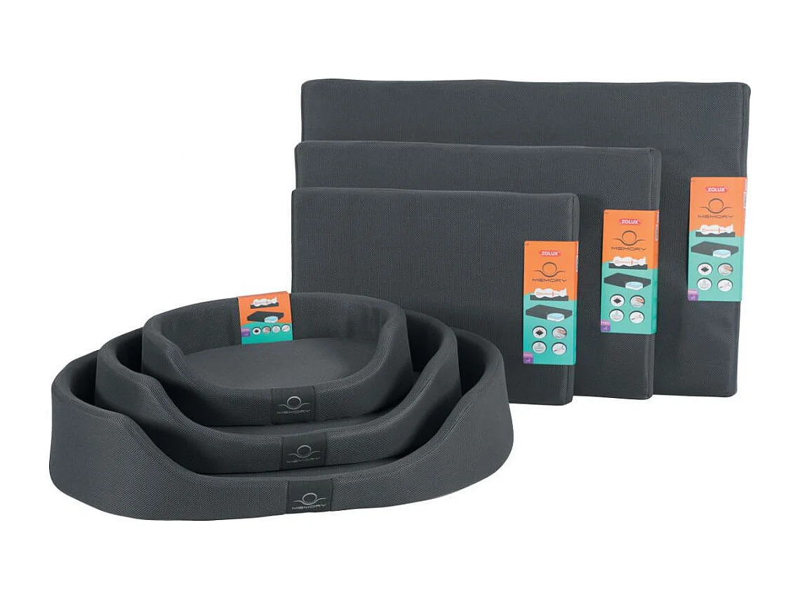Matelas chien mémoire de forme déhoussable Memory 70 cm