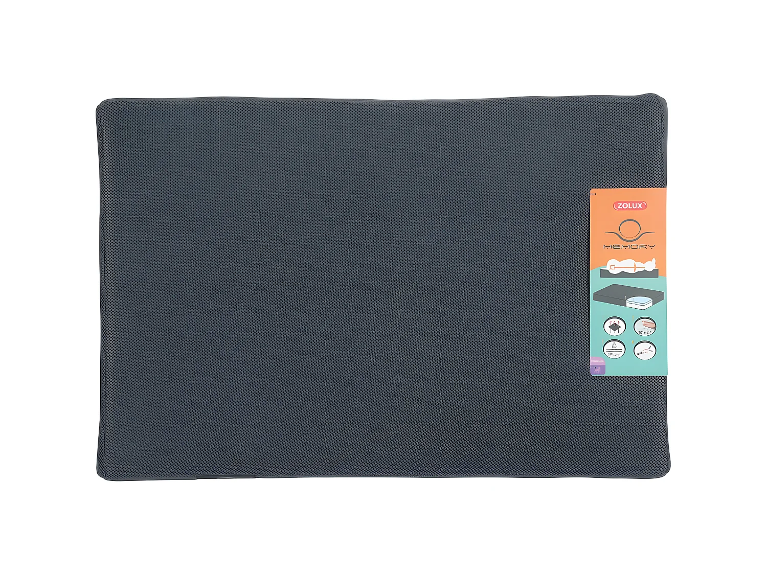 Matelas chien mémoire de forme déhoussable Memory 90 cm