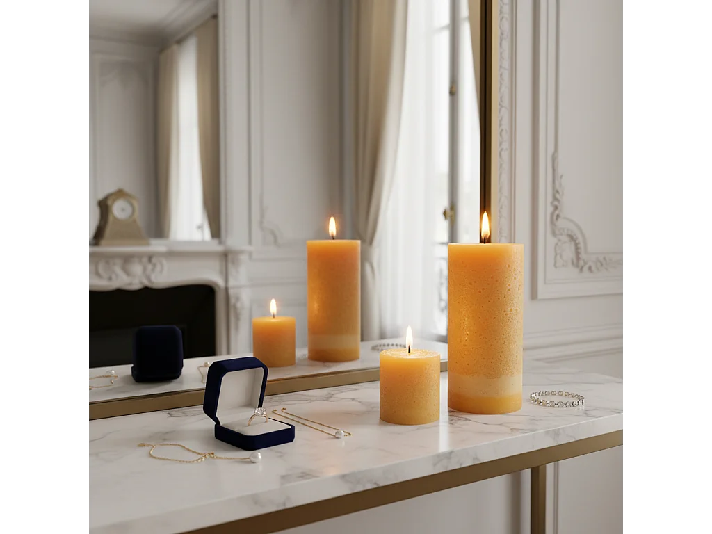 Bougie Antik Xxl - Fuchsia