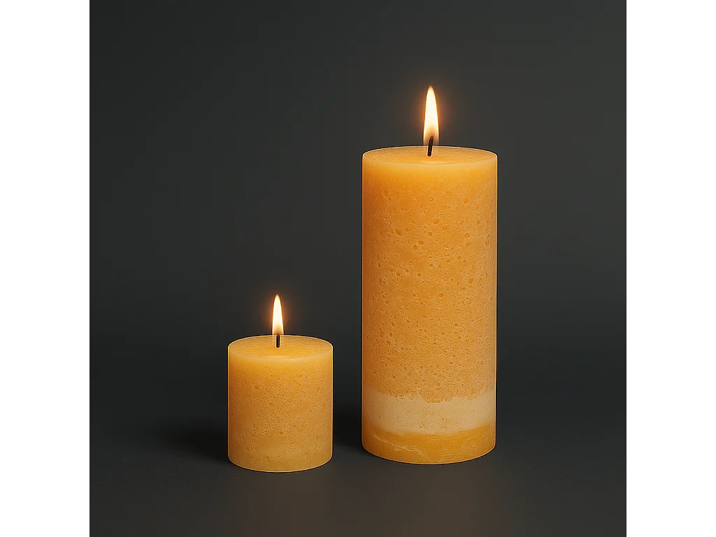 Bougie Antik Xxl - Orange