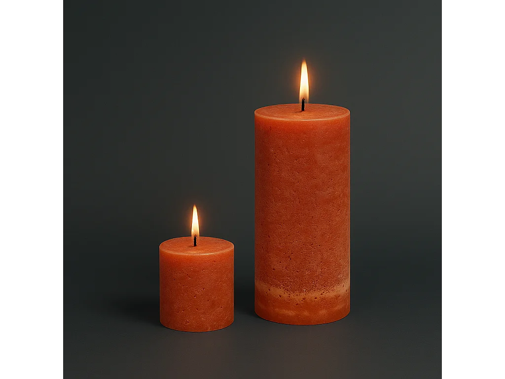 Bougie Antik Xxl - Orange