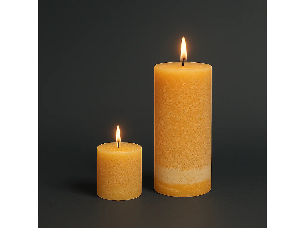 Bougie Antik Xxl - Orange