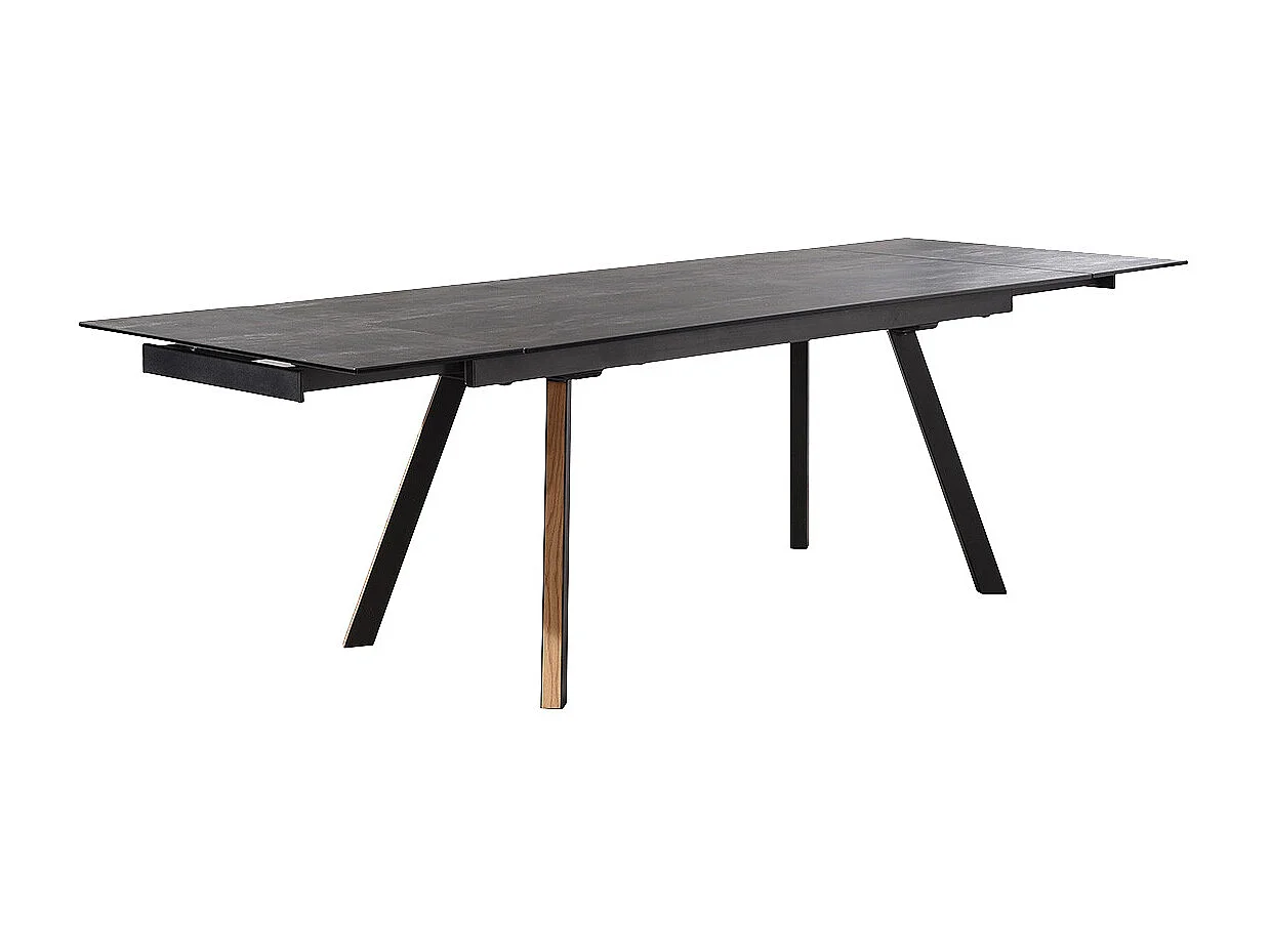 CRAIG - Table de Repas Allongable Plateau en Céramique